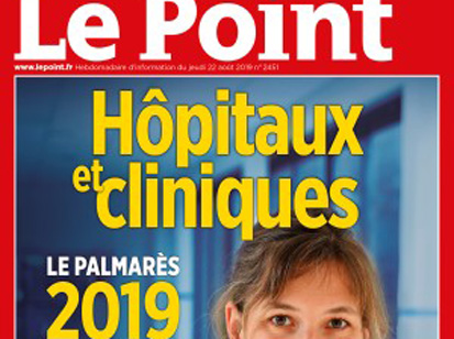 Classement Le Point Hôpitaux et Cliniques 2019